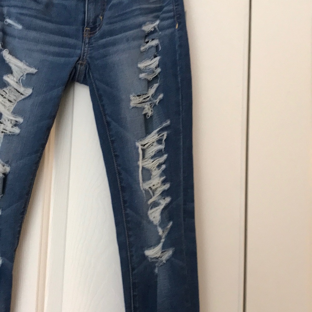 AE distressed skinny jeans - Picture 4 of 6